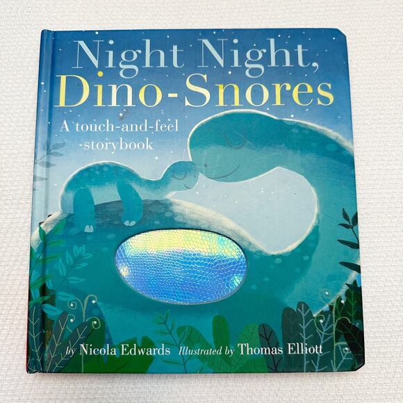 Board book Night Night Dino-Snores touch and feel - Picture 1 of 8